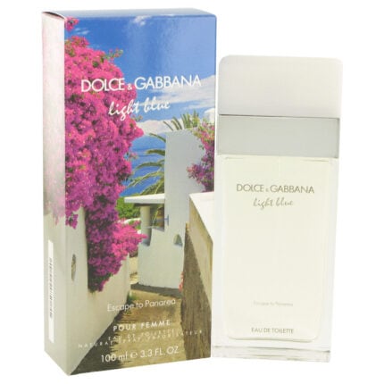 Light Blue Escape To Panarea By Dolce & Gabbana - Eau De Toilette Spray 3.3 Oz