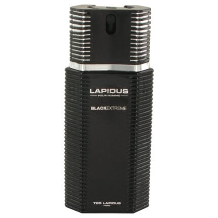 Lapidus Black Extreme By Ted Lapidus - Eau De Toilette Spray (Tester) 3.4 Oz