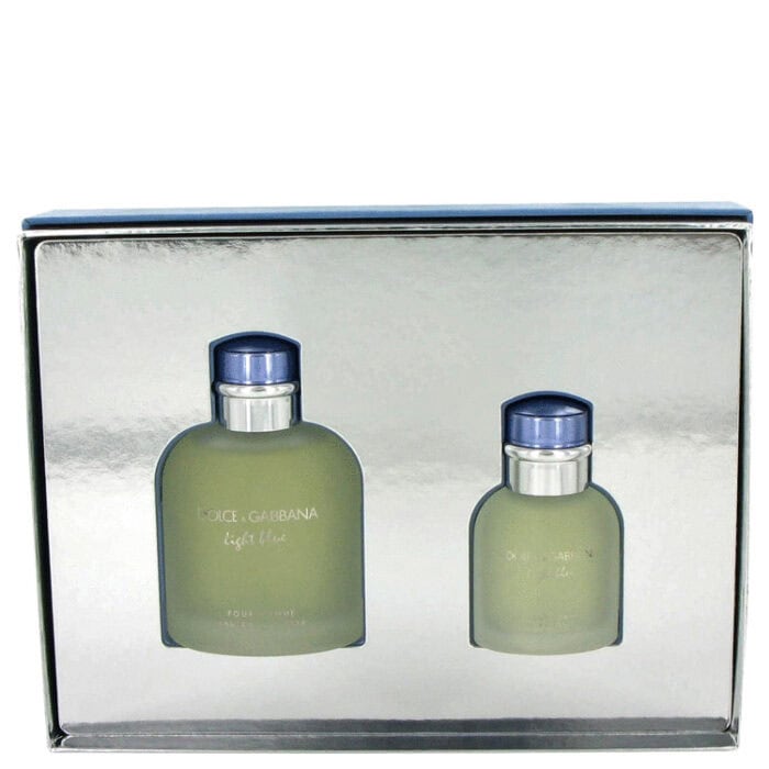 Light Blue By Dolce & Gabbana - Gift Set -- 4.2 Oz Eau De Toilette Spray + 1.3 Oz Eau De Toilette Spray - Image 1