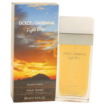 Light Blue Sunset In Salina By Dolce & Gabbana - Eau De Toilette Spray 3.4 Oz