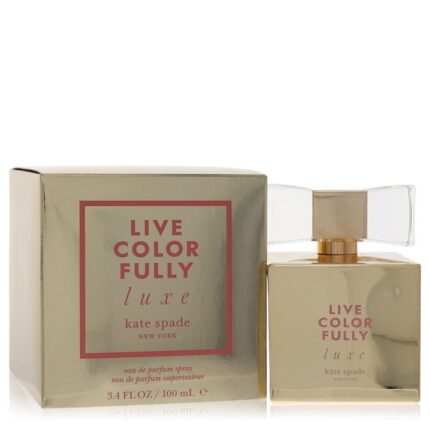 Live Colorfully Luxe By Kate Spade - Eau De Parfum Spray 3.4 Oz