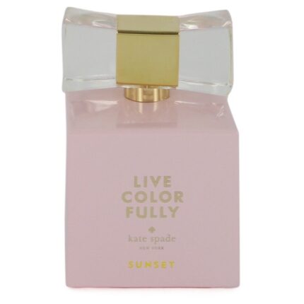Live Colorfully Sunset By Kate Spade - Eau De Parfum Spray (unboxed) 3.4 Oz