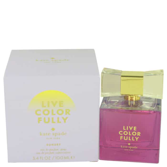 Live Colorfully Sunset By Kate Spade - Eau De Parfum Spray 3.4 Oz