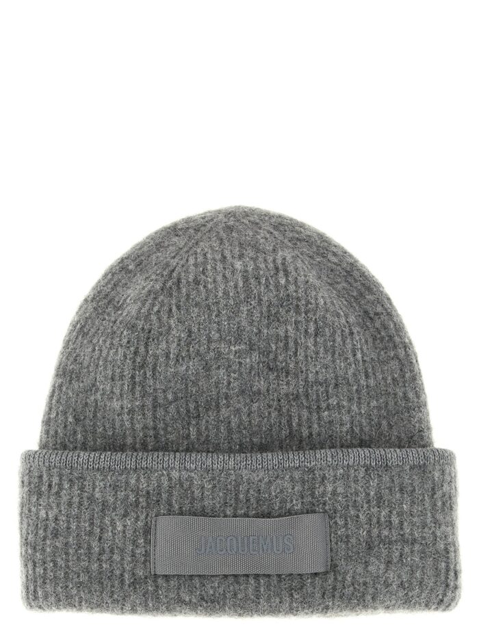 jacquemus 'le bonnet gros grain' beanie JACQUEMUS 'Le Bonnet Gros-Grain' Beanie