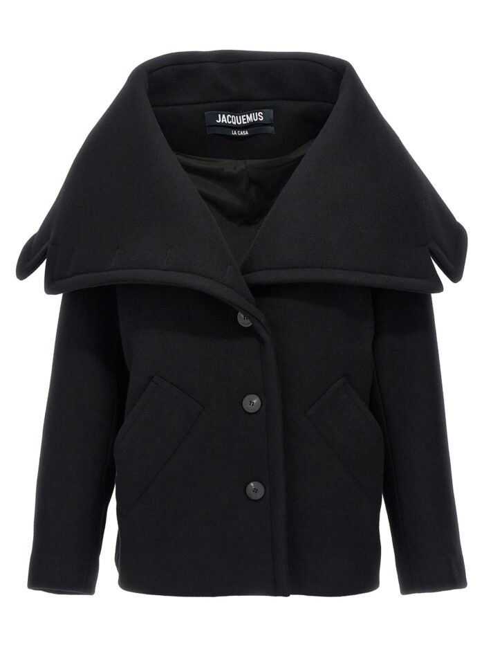 jacquemus 'le caban caruso' coat JACQUEMUS 'Le Caban Caruso' Coat