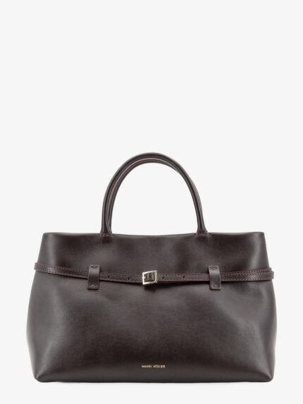 MANU ATELIER Le Cambon 35 Leather Handbag
