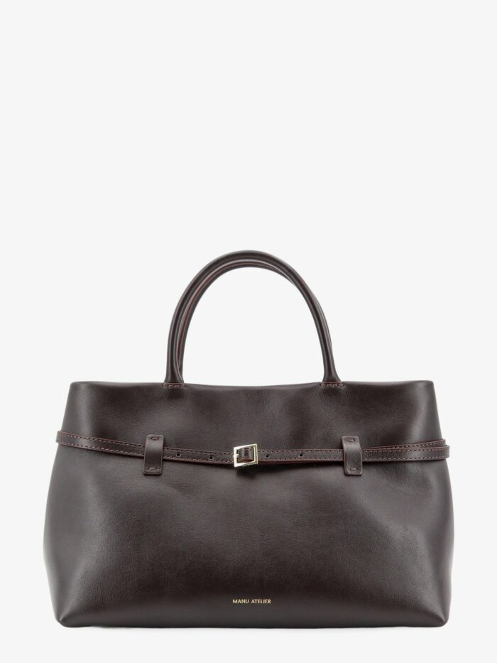manu atelier le cambon 35 leather handbag MANU ATELIER Le Cambon 35 Leather Handbag