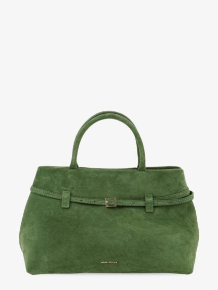 MANU ATELIER Le Cambon 35 Suede Handbag