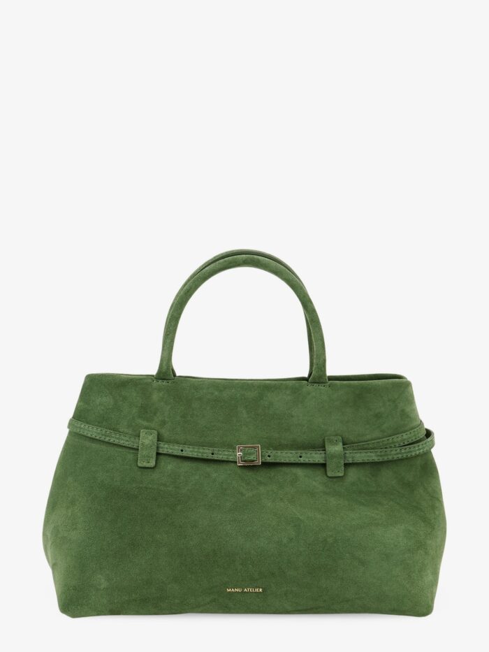 manu atelier le cambon 35 suede handbag MANU ATELIER Le Cambon 35 Suede Handbag