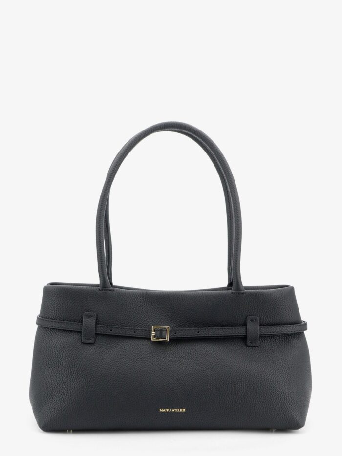 manu atelier le cambon east west leather shoulder bag MANU ATELIER Le Cambon East West Leather Shoulder Bag