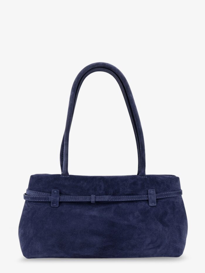 MANU ATELIER Le Cambon East West Suede Shoulder Bag