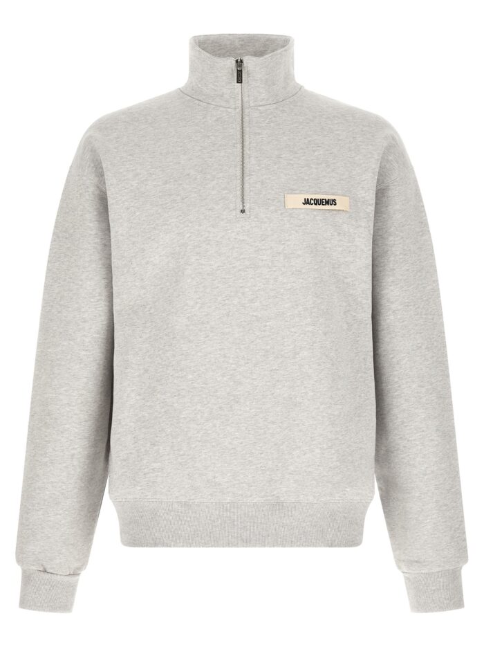 jacquemus 'le camionneur gros grain' sweatshirt JACQUEMUS 'Le Camionneur Gros-Grain' Sweatshirt
