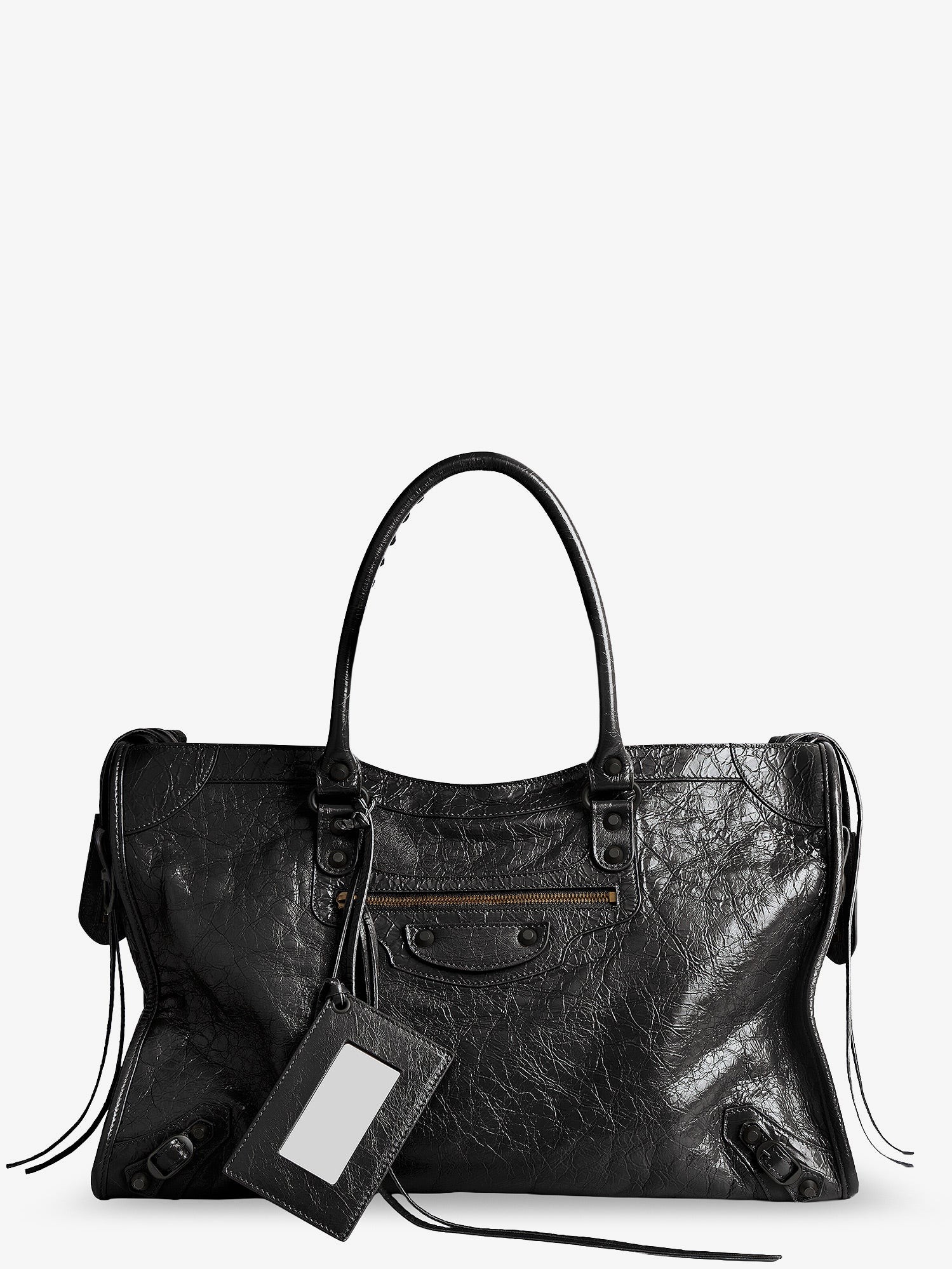 Balenciaga Le City Bag L Leather Handbag