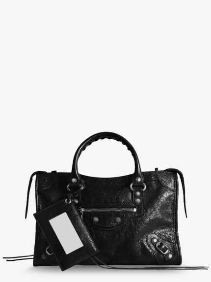 Balenciaga Le City Bag S Leather Shoulder Bag