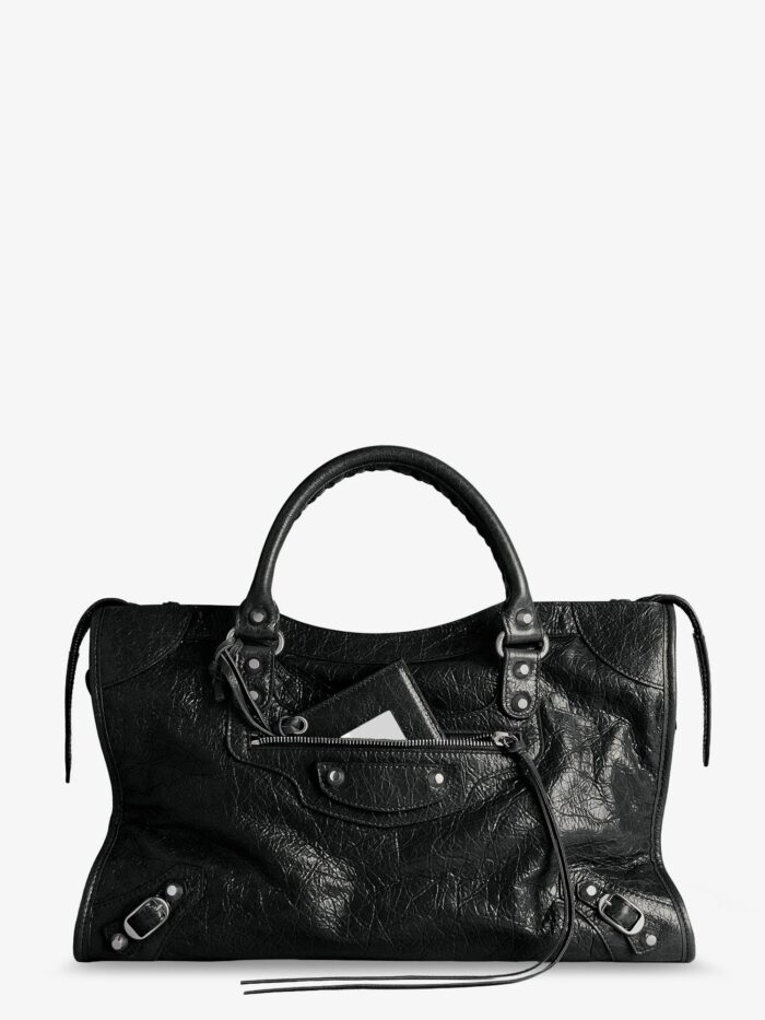 Balenciaga Le City M Leather Crossbody Bag