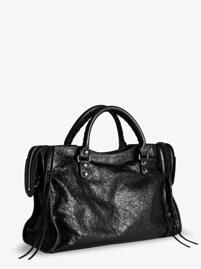 Balenciaga Le City M Leather Crossbody Bag