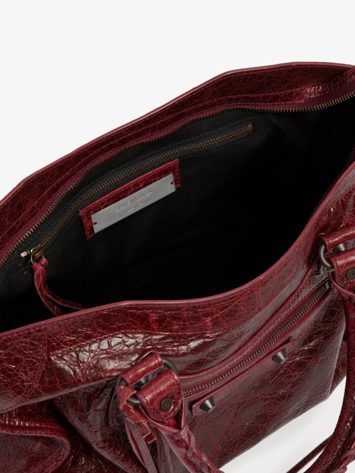 Balenciaga Le City Medium Leather Handbag