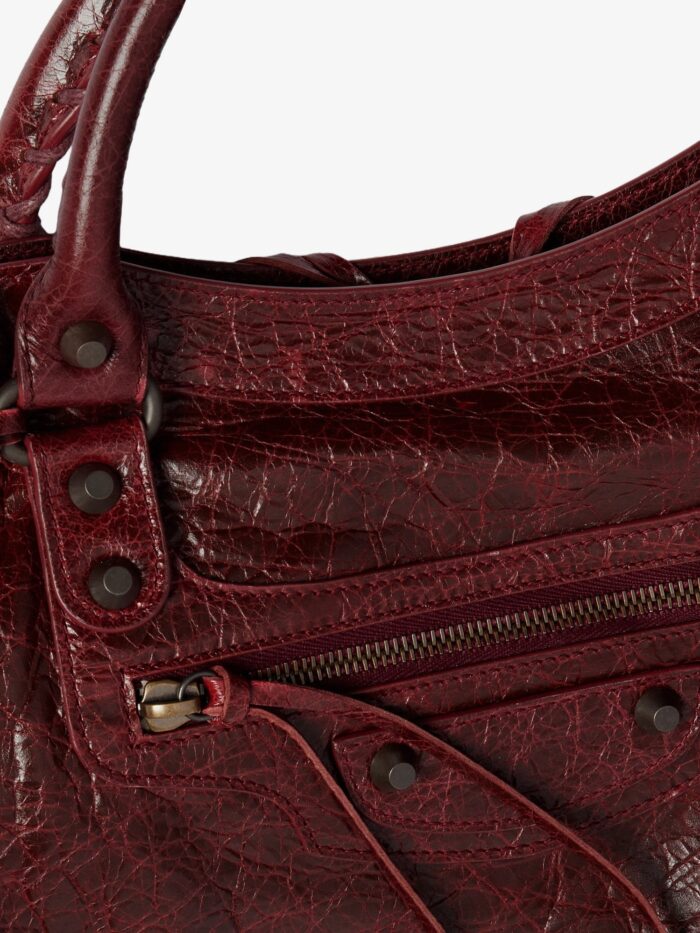 Balenciaga Le City Medium Leather Handbag
