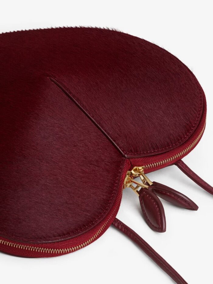 ALAIA Le Coeur Pony Skin Shoulder Bag