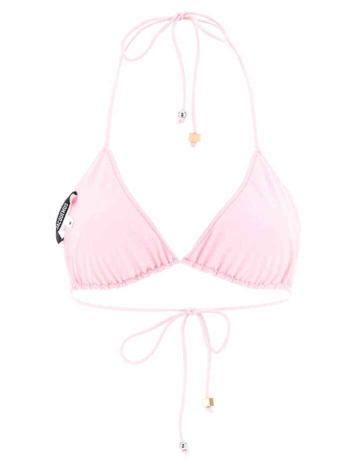 JACQUEMUS 'Le Haut De Plage Triangle' Bikini Top