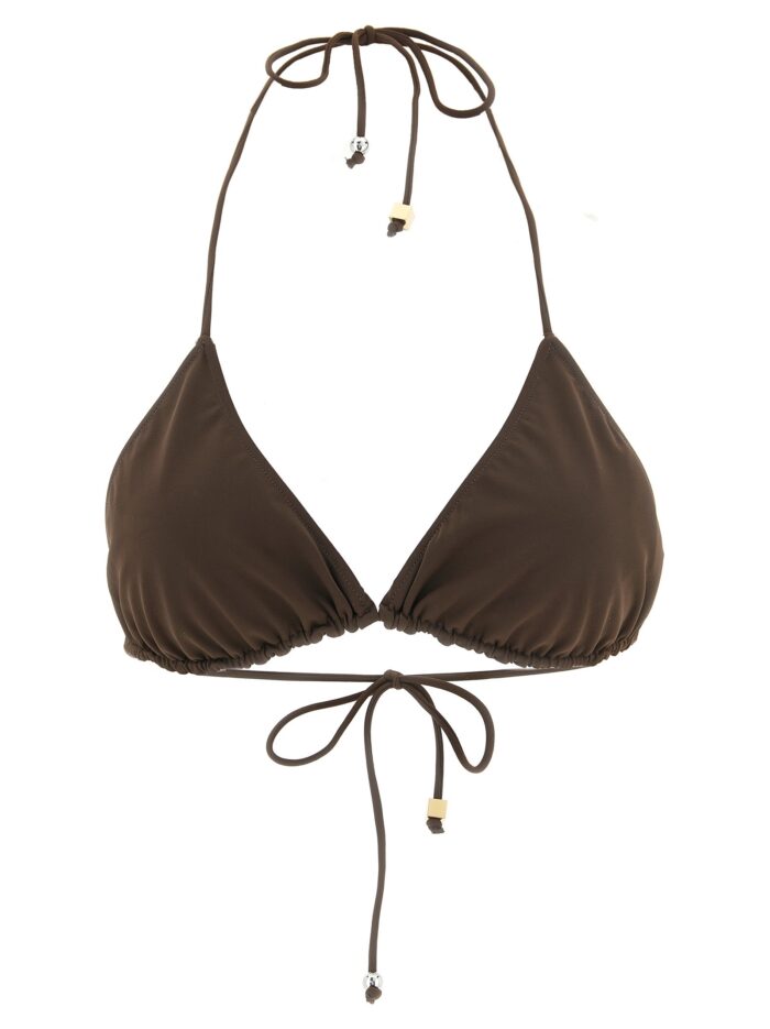 jacquemus 'le haut de plage triangle' bikini top JACQUEMUS 'Le Haut De Plage Triangle' Bikini Top