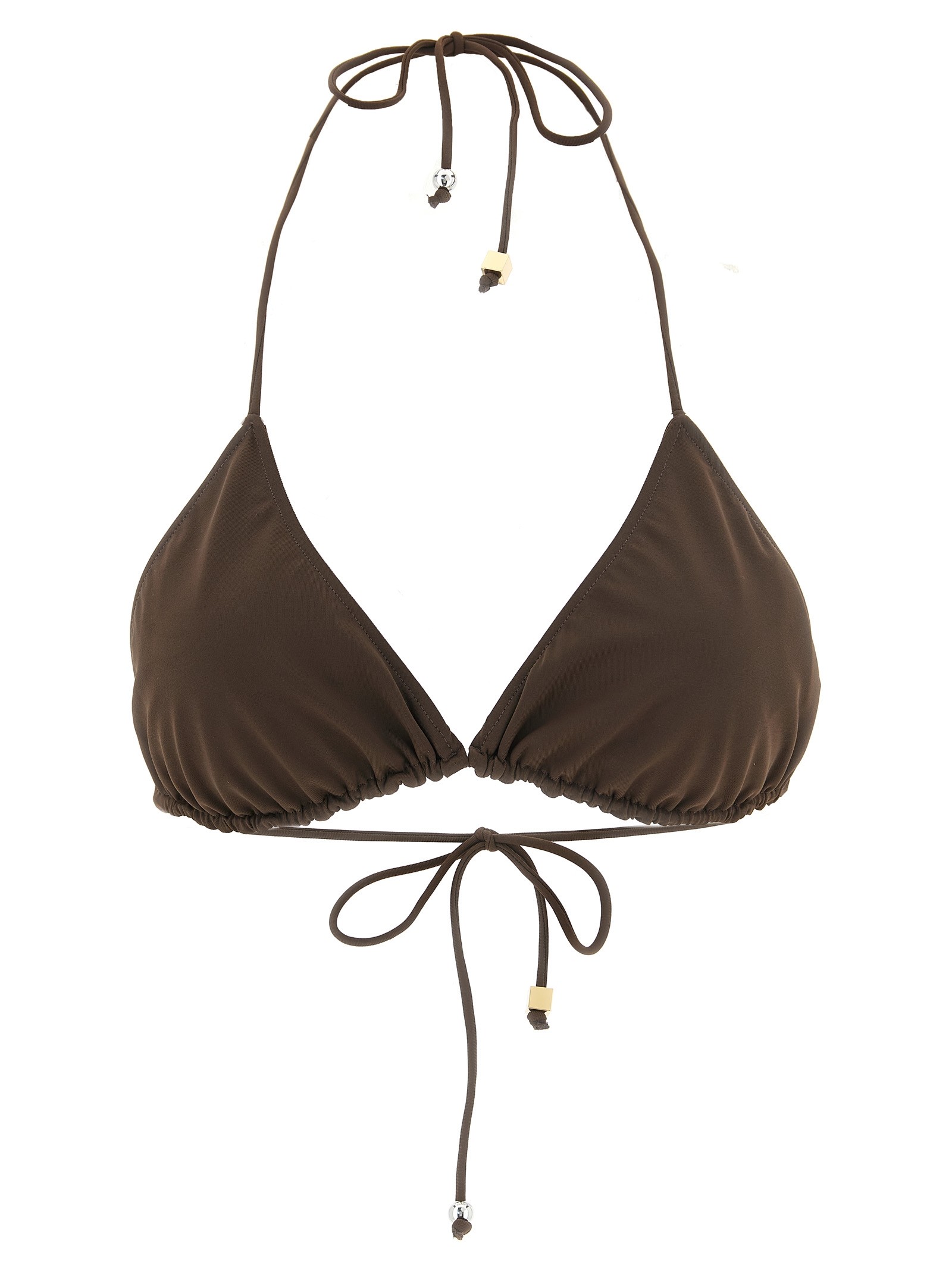 JACQUEMUS 'Le Haut De Plage Triangle' Bikini Top