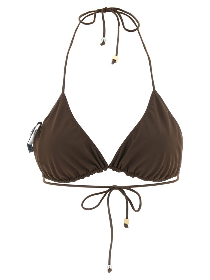 JACQUEMUS 'Le Haut De Plage Triangle' Bikini Top