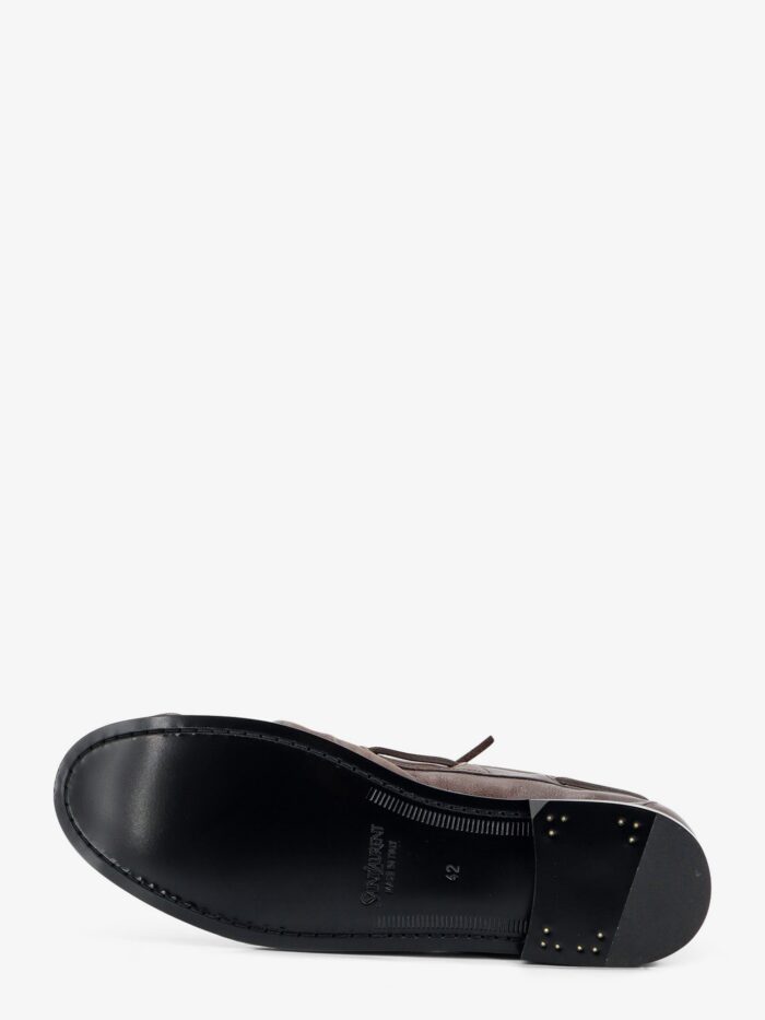 Saint Laurent Le Loafer Bateau Leather Loafers