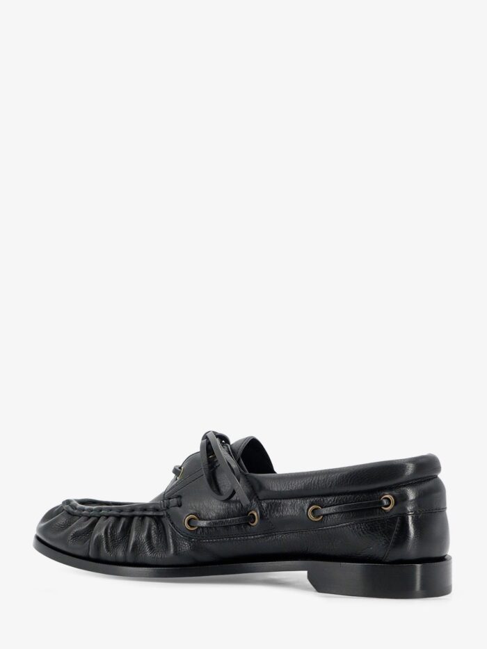 Saint Laurent Le Loafer Bateau Leather Loafers