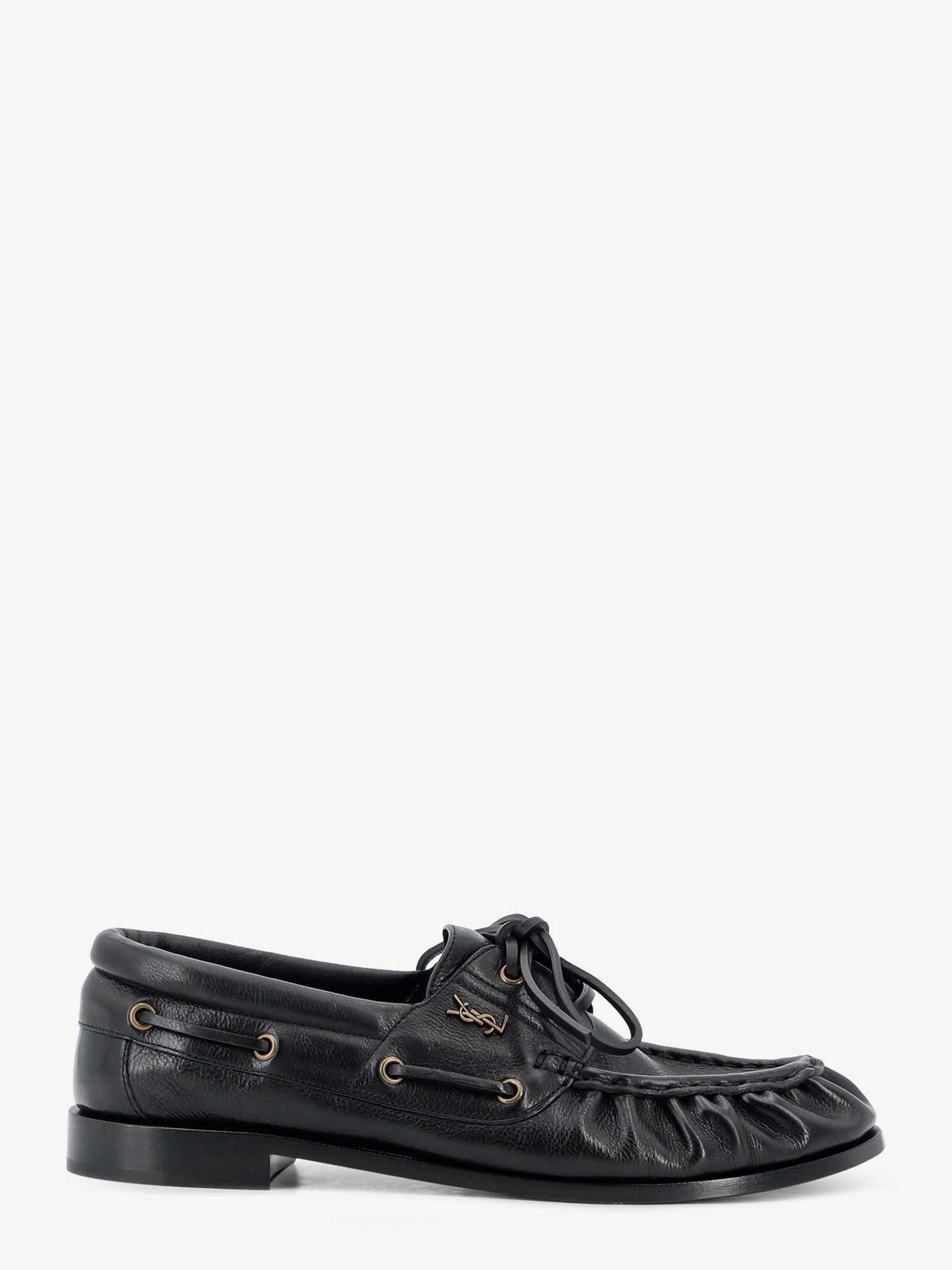 Saint Laurent Le Loafer Bateau Leather Loafers