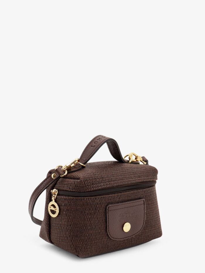 LONGCHAMP PARIS Le Panier Pliage XS Raffia Crossbody Bag