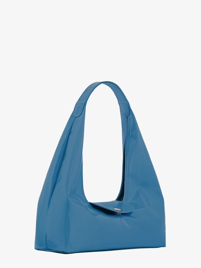 LONGCHAMP PARIS Le Pliage Xtra Glossy Patent Leather Shoulder Bag