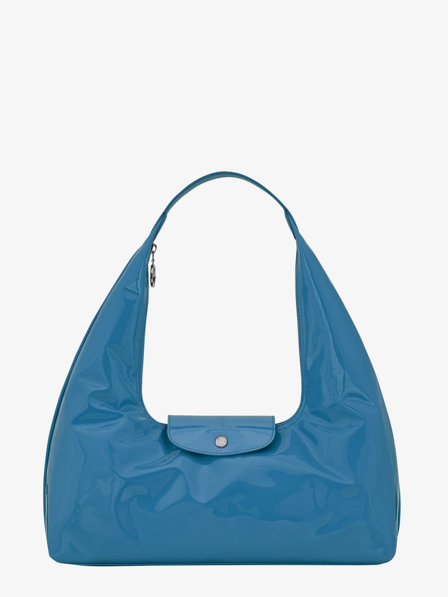 LONGCHAMP PARIS Le Pliage Xtra Patent Leather Shoulder Bag