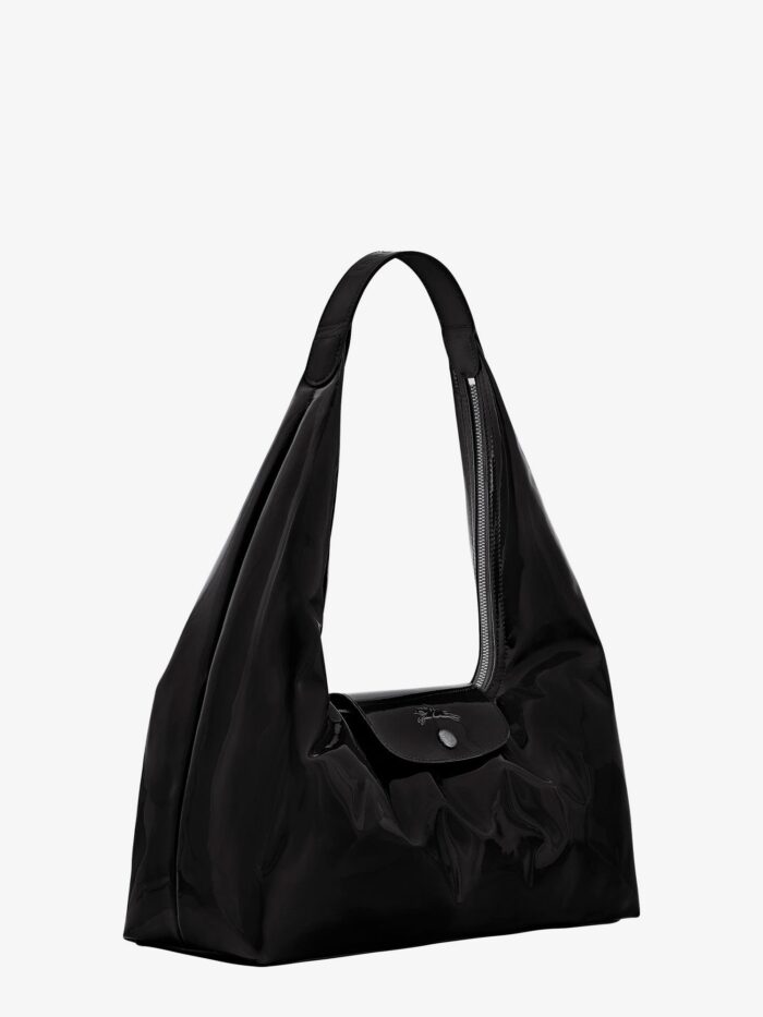 LONGCHAMP PARIS Le Pliage Xtra Patent Leather Shoulder Bag