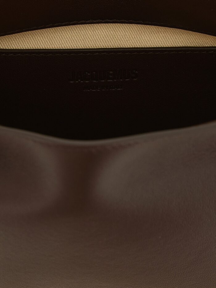 JACQUEMUS 'Le Sac Rond Carré' Clutch
