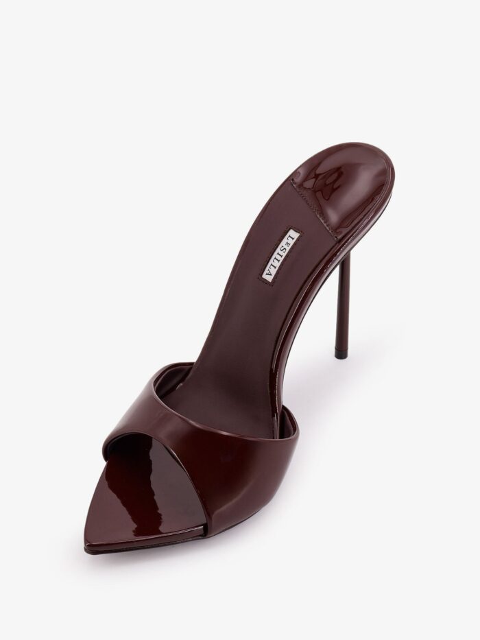 LE SILLA Bella Patent Leather Sandals