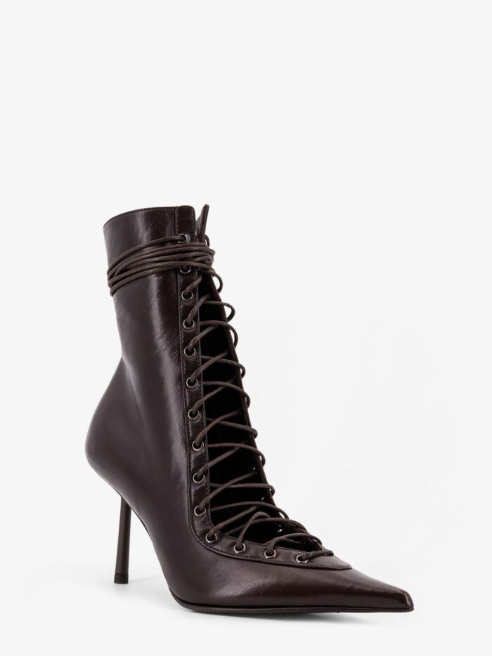 LE SILLA Colette Leather Ankle Boots