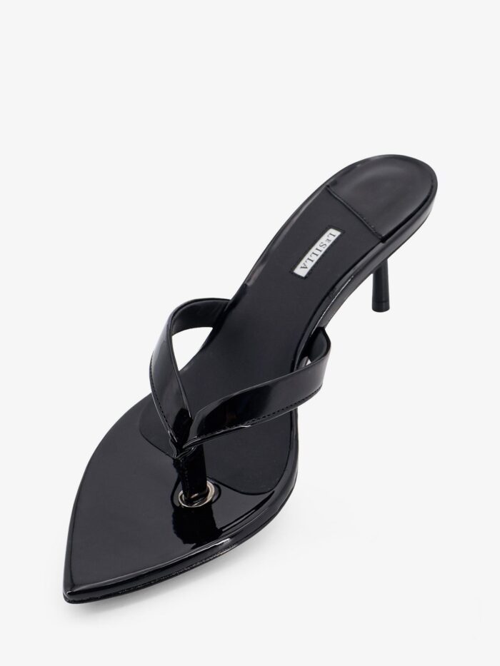 LE SILLA Gisele Patent Leather Sandals