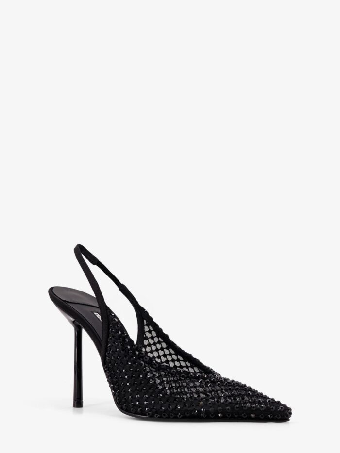 LE SILLA Slingback Pumps With Rhinestones