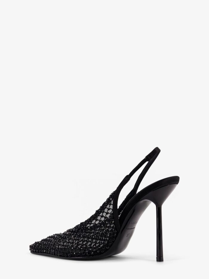 LE SILLA Slingback Pumps With Rhinestones