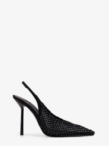LE SILLA Slingback Pumps With Rhinestones