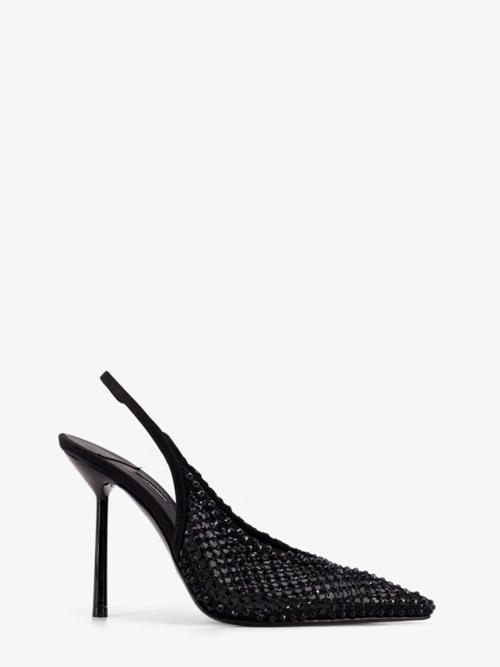 LE SILLA Slingback Pumps With Rhinestones