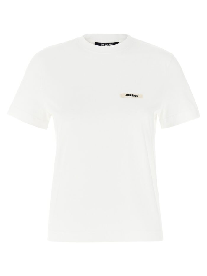 jacquemus 'le t shirt gros grain' t shirt JACQUEMUS 'Le T-shirt Gros-Grain' T-shirt