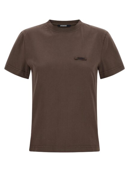 JACQUEMUS 'Le T-shirt Gros-Grain' T-shirt