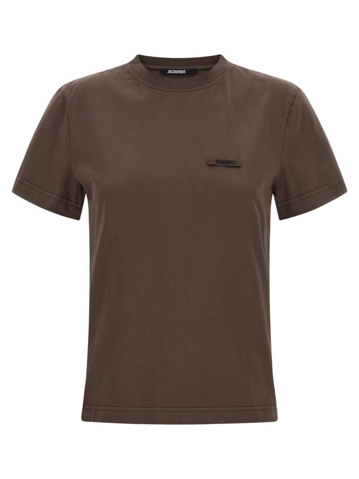 jacquemus 'le t shirt gros grain' t shirt JACQUEMUS 'Le T-shirt Gros-Grain' T-shirt
