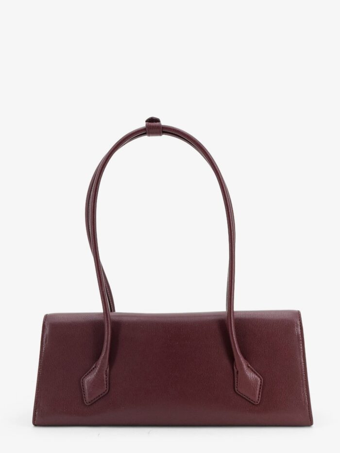 ALAIA Le Teckel Flap Leather Handbag