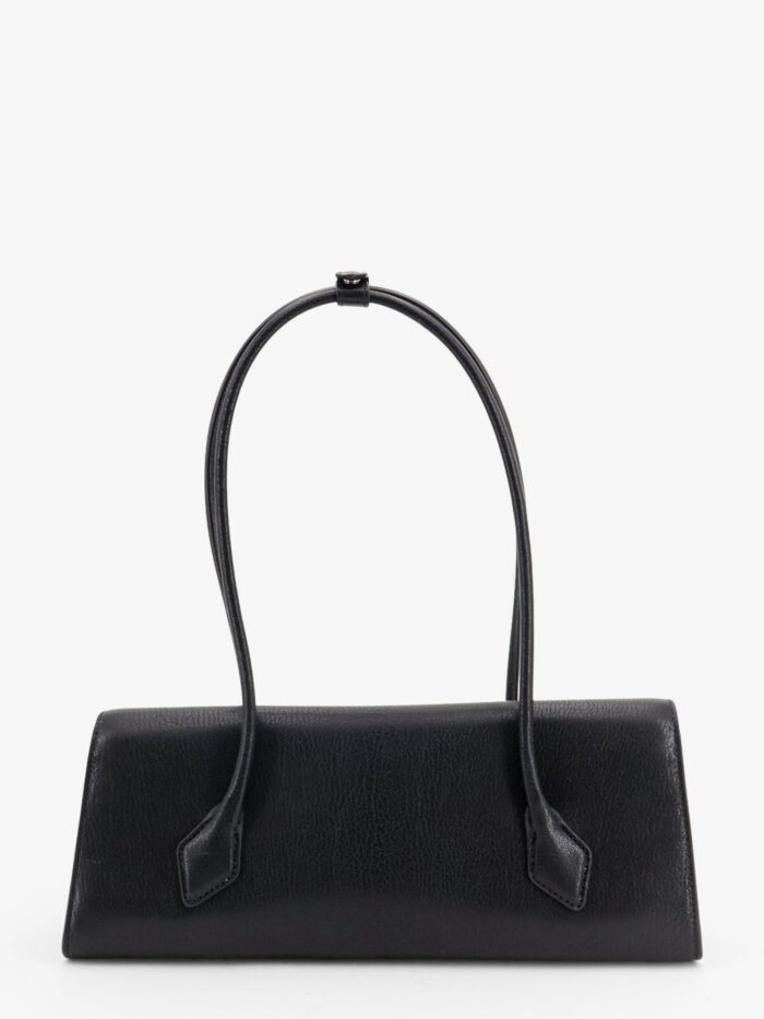 ALAIA Le Teckel Flap Leather Handbag