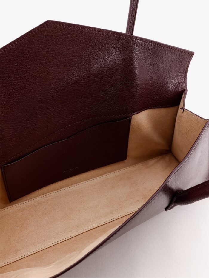 ALAIA Le Teckel Flap Leather Handbag