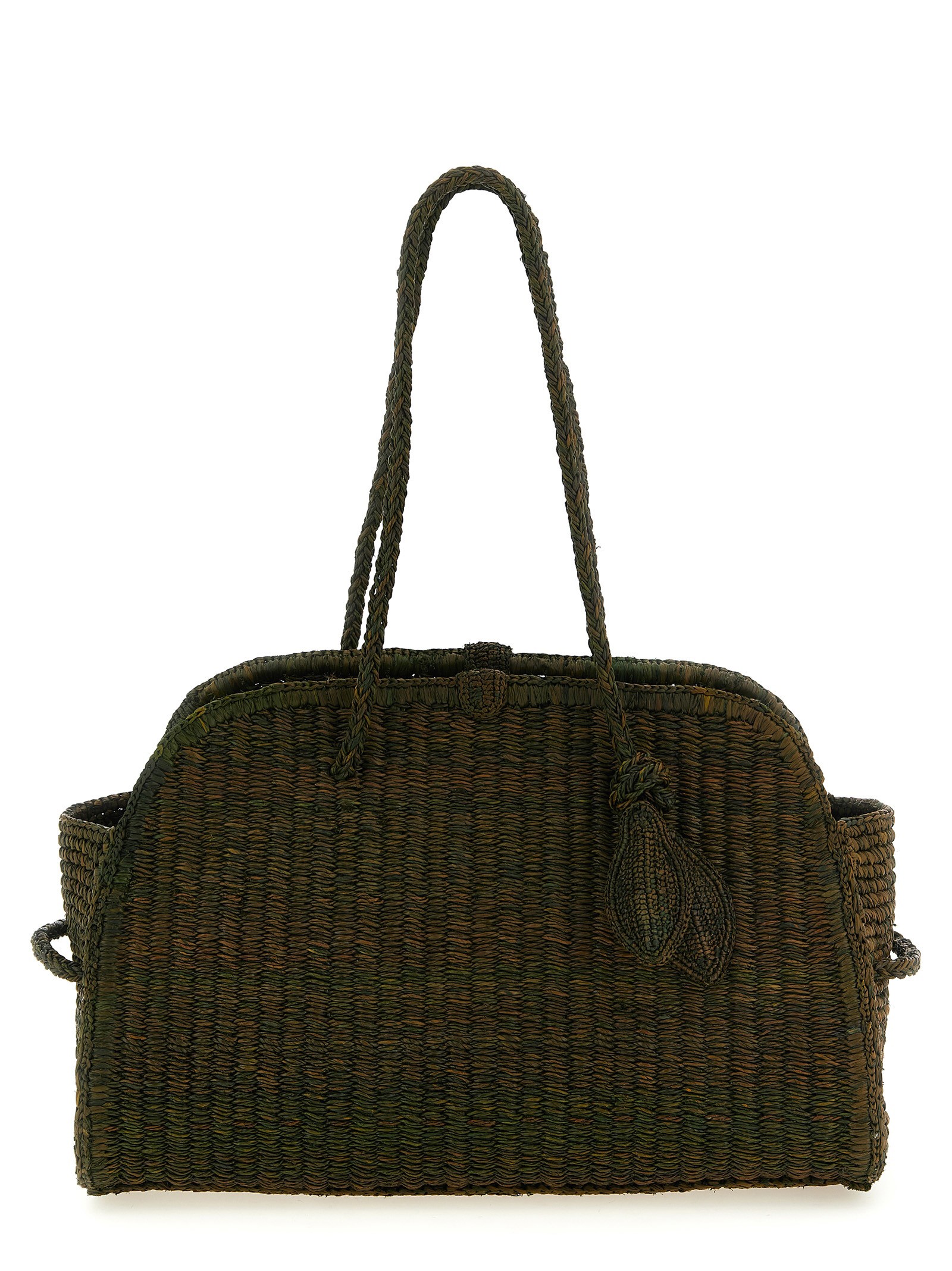 JACQUEMUS 'Le Turismo Raphia' Shopping Bag