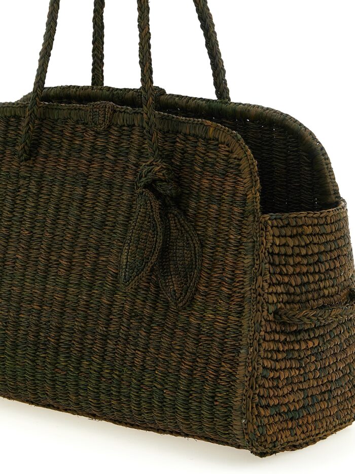 JACQUEMUS 'Le Turismo Raphia' Shopping Bag